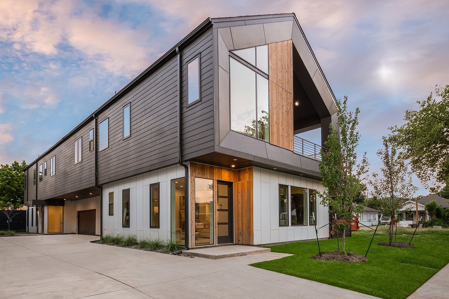 duplex architecture building design Dallas, Texas Bishop Arts